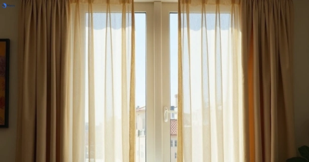 Dull dusty drapes in little-river-vic before professional cleaning